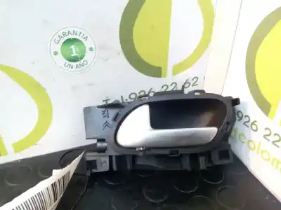 Peça sobressalente para automóvel em segunda mão puxador interior traseiro esquerdo por citroen c5 berlina 2.0 hdi fap referências oem iam 9143t8