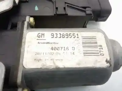 Second-hand car spare part driver left window regulator for opel meriva essentia oem iam references 93186830 400718d 93389551