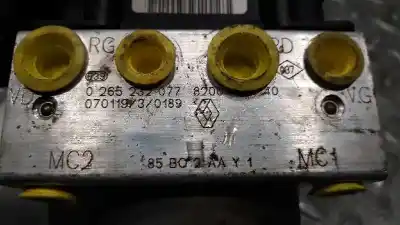 Second-hand car spare part abs for renault clio iii emotion oem iam references 7701209606 0265232077 8200747140