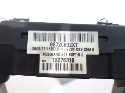 Second-hand car spare part multifunction switch for citroen c5 berlina premier oem iam references 96720602xt  