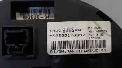 Peça sobressalente para automóvel em segunda mão quadrante por citroen c8 2.2 hdi 16v premier ii referências oem iam 1496286080  
