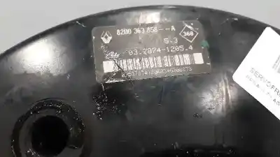 Second-hand car spare part brake servo for renault laguna ii (bg0) authentique oem iam references 8200363858a  03787412054