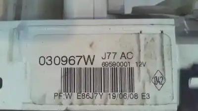 Piesă de schimb auto la mâna a doua panou clima pentru renault clio iii emotion referințe oem iam 030967w  69590001