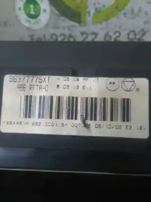 Second-hand car spare part climate control for citroen c3 1.4 oem iam references 96377775xt  