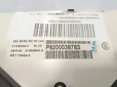 Peça sobressalente para automóvel em segunda mão quadrante por renault scenic rx4 (ja0) 2.0 16v referências oem iam  ns11789633 216585960