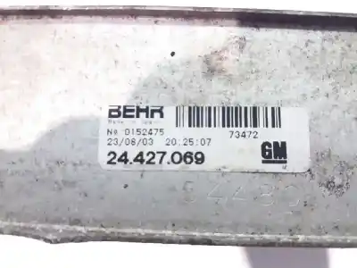 Peça sobressalente para automóvel em segunda mão intercooler por opel combo cargo referências oem iam 09196705 0152475 24427069