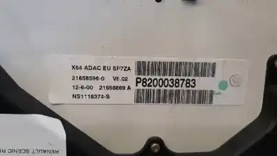 Автозапчастина б/у панель інструментів для renault scenic rx4 (ja0) 2.0 16v посилання на oem iam p8200038783  