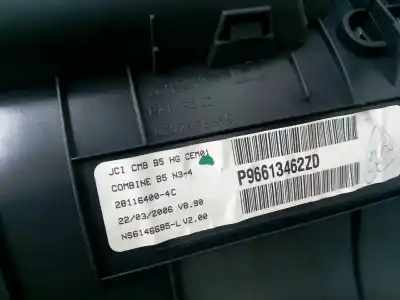 Peça sobressalente para automóvel em segunda mão quadrante por citroen c4 coupe vtr referências oem iam p96613462zd  