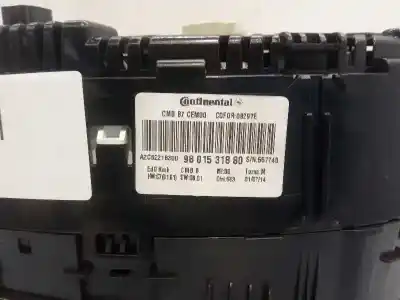 Peça sobressalente para automóvel em segunda mão quadrante por citroen c4 lim. collection referências oem iam 6103qe a2c82218300 9801531880
