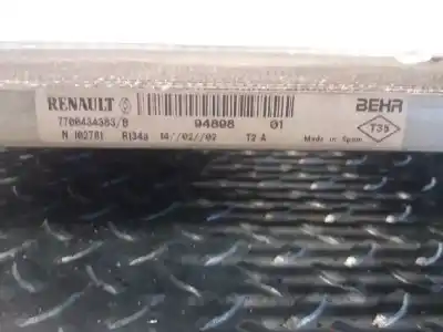 Автозапчасти б/у конденсатор / радиатор кондиционера воздуха за renault scenic rx4 (ja0) 2.0 16v dynamique ссылки oem iam 7700434383b 102781 7700434383b