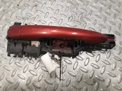 Peça sobressalente para automóvel em segunda mão puxador exterior traseiro esquerdo por renault megane ii berlina 3p confort authentique referências oem iam 7701474437