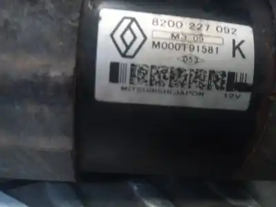 Автозапчастина б/у двигун запускається для renault clio ii fase ii (b/cb0) 1.5 dci diesel посилання на oem iam 8200227092  m000t91581