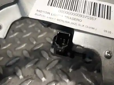 Second-hand car spare part rear windshield wiper motor for suzuki swift berlina (mz) glx oem iam references 3881062j01000  