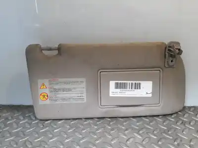 Peça sobressalente para automóvel em segunda mão para-sol direito por nissan pathfinder (r51) 2.5 dci xe referências oem iam 