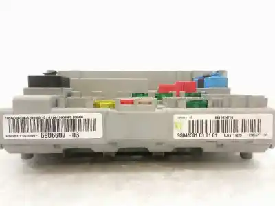 Peça sobressalente para automóvel em segunda mão caixa de fusíveis e relés por bmw serie 1 berlina (e81/e87) 118d referências oem iam 61146971370 93041301030101 690660703