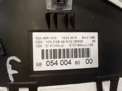 Second-hand car spare part dashboard for peugeot 208 active oem iam references 9813869080  