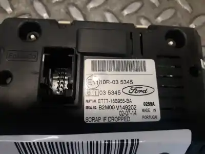 Автозапчастина б/у багатофункційний дисплей для ford fiesta vi (cb1, ccn) 1.5 tdci посилання на oem iam et7t18b955ba  b2m00v149202