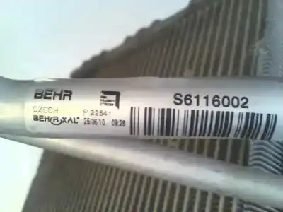 Peça sobressalente para automóvel em segunda mão condensador / radiador de sofagem / ar condicionado por citroen c3 sx referências oem iam t4922001  