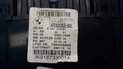 Peça sobressalente para automóvel em segunda mão quadrante por bmw serie 1 berlina (e81/e87) 116d referências oem iam 62109283801 05200150423505 403205200