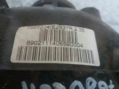 Second-hand car spare part rear differential for bmw serie 3 compact (e46) 320td oem iam references 7525204e2637r235 8902111406590004 7525204e2637r235