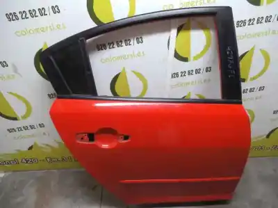 Peça sobressalente para automóvel em segunda mão porta do automóvel traseira direita por mazda 3 berlina (bk) 2.0 crdt sportive referências oem iam 