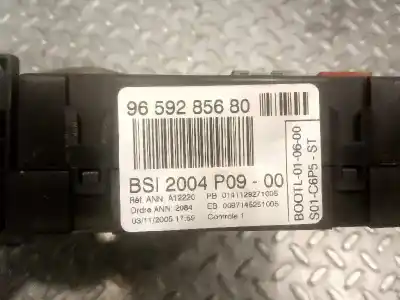 Second-hand car spare part fuse box unit for citroen c2 furio oem iam references 9659285680  