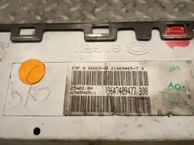 Second-hand car spare part multifunction display for citroen c3 1.4 hdi exclusive oem iam references 9647409477  216694657b