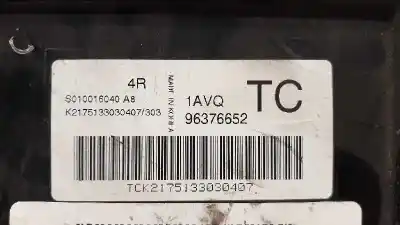 Second-hand car spare part ecu engine control for daewoo kalos (klas) 1.2 oem iam references 96376652  s010016040