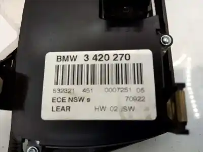 Peça sobressalente para automóvel em segunda mão comutador de luzes por bmw x3 (e83) 2.0i referências oem iam 61318363668 532321451 3420270