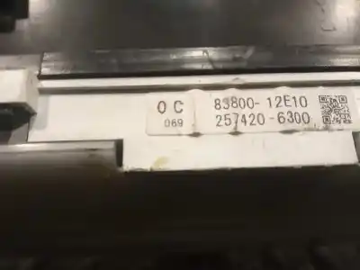 Peça sobressalente para automóvel em segunda mão quadrante por toyota corolla (e12) 1.6 16v referências oem iam 8380012e10  2574206300