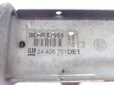 Pezzo di ricambio per auto di seconda mano intercooler per opel zafira a elegance riferimenti oem iam 24406701 6064 57965
