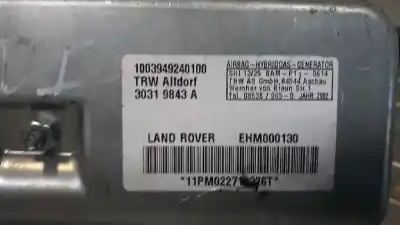 Автозапчастина б/у передня ліва бічна подушка безпеки для land rover range rover (lm) 3.0 td6 посилання на oem iam ehm000130  30319843a