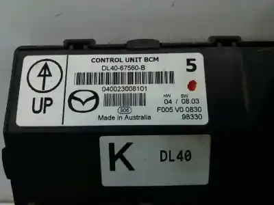 Second-hand car spare part ecu engine control for mazda 2 (de_, dh_) 1.3 (de3fs) oem iam references dl4067560b 040023008101 f005v00830