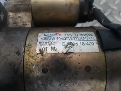 Peça sobressalente para automóvel em segunda mão motor de arranque por kia rio 1.5 cat referências oem iam ok32618400  