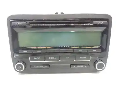 Pezzo di ricambio per auto di seconda mano impianto audio / radio cd per seat leon (1p1) reference copa riferimenti oem iam 5p0035186b