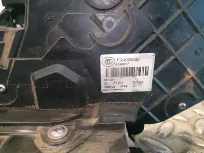 Автозапчастина б/у замок передній праві двері для land rover range rover (lm) 3.6 td v8 посилання на oem iam fqj000420  