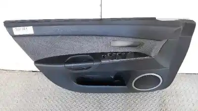Peça sobressalente para automóvel em segunda mão forra / revestimento da porta dianteira esquerda por mazda 3 berlina (bk) 1.6 cd diesel cat referências oem iam 