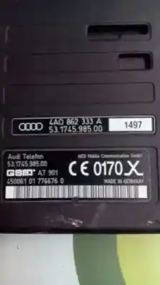 Автозапчастина б/у ебу контролер двигуна для audi a8 (d2) 4.2 quattro посилання на oem iam 53174598500  4ao862333a