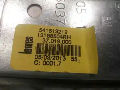 Автозапчастина б/у регулятор скла заднього правого для opel corsa d selective посилання на oem iam 13188504  