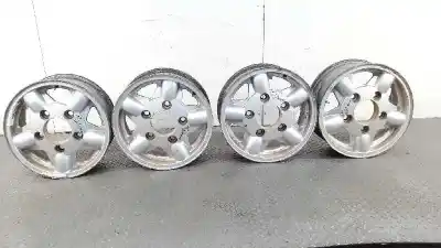 Pezzo di ricambio per auto di seconda mano set di cerchione in lega per tata safari ex ex riferimenti oem iam   