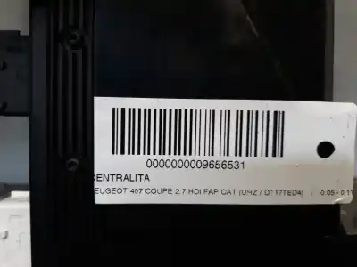 Gebrauchtes Autoersatzteil ecu-motorsteuergerät uce motorsteuergerät zum peugeot 407 coupé (6c_) 2.7 hdi oem-iam-referenzen 9653556180