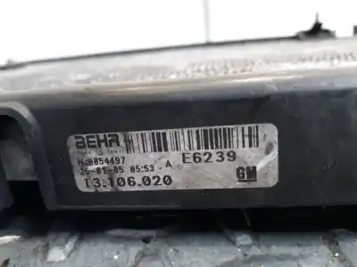 Gebrauchtes Autoersatzteil kondensator / kühler der klimaanlage kondensator zum opel tigra twintop (x04) 1.3 cdti (r97) oem-iam-referenzen 13106020  