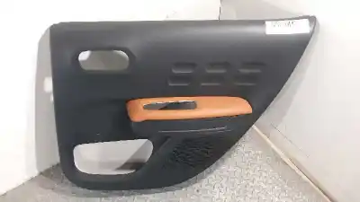 Peça sobressalente para automóvel em segunda mão forra / revestimento da porta traseira direita por citroen c3 1.6 blue-hdi fap referências oem iam 98129039zd