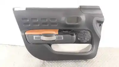 Peça sobressalente para automóvel em segunda mão forra / revestimento da porta dianteira esquerda por citroen c3 1.6 blue-hdi fap referências oem iam 98129042zd