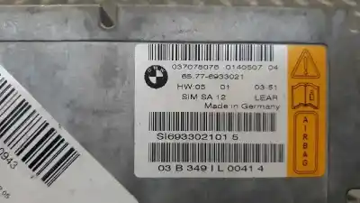 Second-hand car spare part ecu engine control for bmw serie 7 (e65/e66) 4.0 740d oem iam references 65776933021  037078076