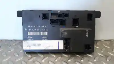 Second-hand car spare part ECU ENGINE CONTROL for MERCEDES-BENZ CLASE E (W211) BERLINA  OEM IAM references 2118200326  