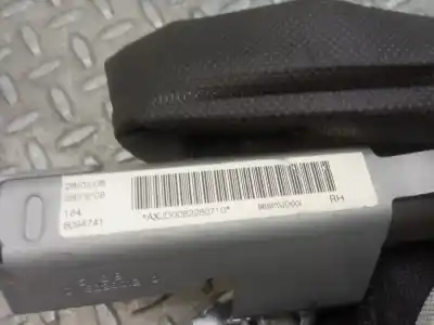 Second-hand car spare part front right curtain airbag for nissan qashqai / qashqai +2 i (j10, nj10, jj10e) 1.5 dci oem iam references 985p0jd00a  8094741