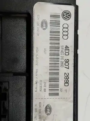 Автозапчасти б/у блок управления двигателем за audi a8 (4e2) 3.0 v6 24v tdi ссылки oem iam 4e0907289d 5dk00843208 4e0910289d