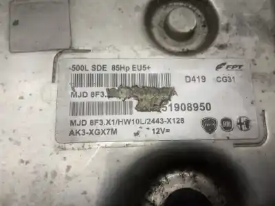 Автозапчасти б/у проверьте блок управления за fiat 500 l (330) 1.3 16v jtd cat ссылки oem iam 51908950  