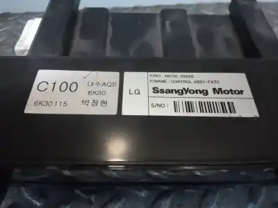 Автозапчастина б/у клімат-контроль для ssangyong actyon 2.0 td cat посилання на oem iam 6870009020  